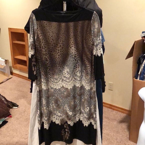 3/4 Sleeve Dress - Picture 1 of 1